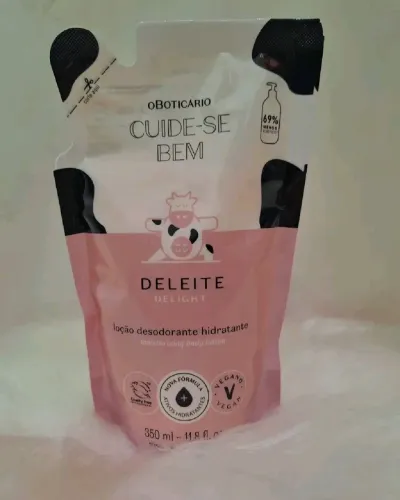 Refil Loção Desodorante Hidratante Cuide-se Bem Deleite 350ml