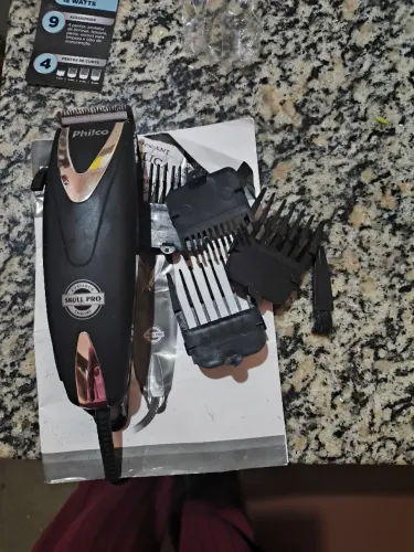 Cortador de cabelo skull pro Philco