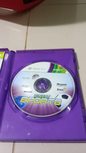 Vendo Kinect sports em perfeito estado com manual.