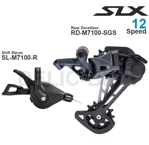 Kit Deore SLX de 12v novo! Câmbio e passador de 12v original 