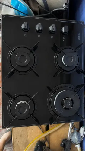 Cooktop Itatiaia 4 Bocas de Vidro Temperado - Acendimento Automático - Excelente Estado