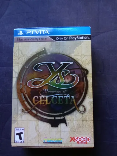 Ys Memories do Celceta Ps Vita Colecionador