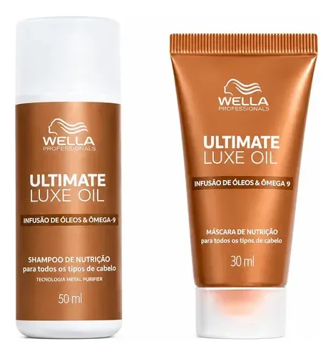 Kit wella ultimate luxe oil travel size