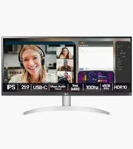 Monitor 29" LG 29WQ600-B Full HD UltraWide 100Hz 1MS Branco