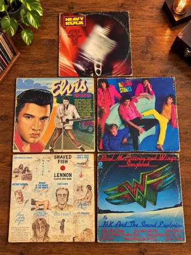 Lote discos Vinil - Lps - Rock N Roll