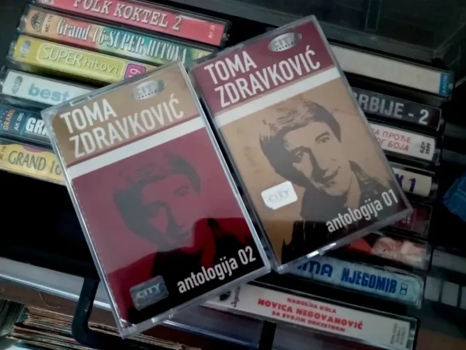 FITAS CASSETES DO CANTOR SERVIO ((TOMA ZORAVJIVIC ANTOLOGY VOL 1 E 2 IMPORTADAS