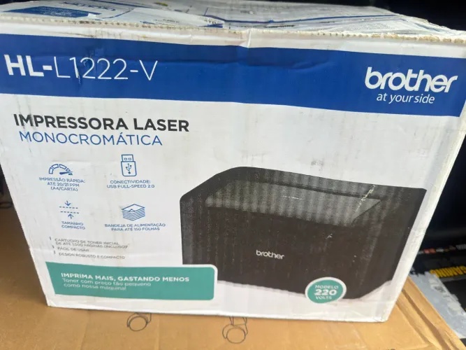Impressora Brother hl l1222 a Toner Lacrada