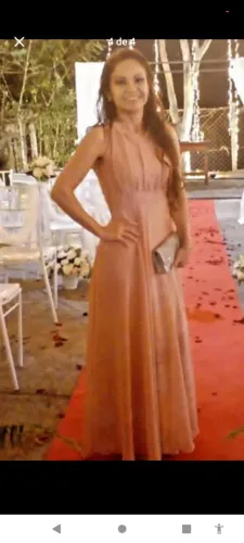 VESTIDO DE MADRINHA ROSÊ