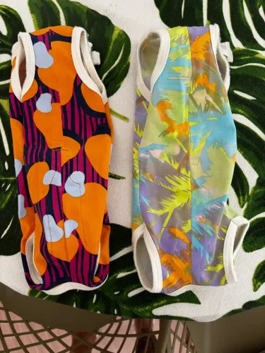 2 Roupas castração gato