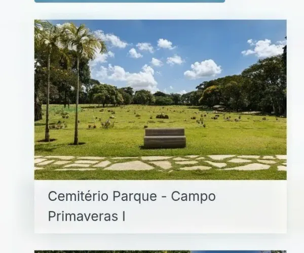 Jazigo cemitério Primaveras 1