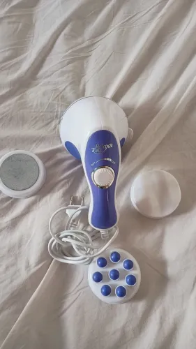 Drenagem linfática massageador