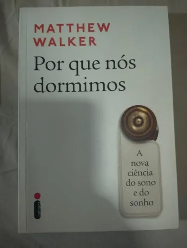 Livro Por Que Nós Dormimos - Matthew Walker (Usado - Como Novo)