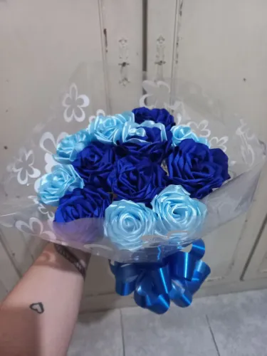 Flores de cetim