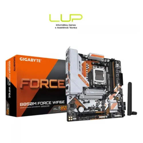 (LOJA FÍSICA) Placa Mãe Gigabyte B850m Force Wifi6e Am5 
