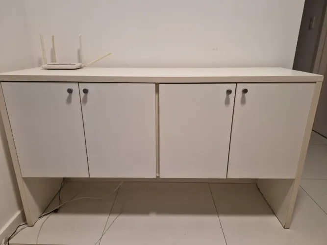 Rack / cômoda branca