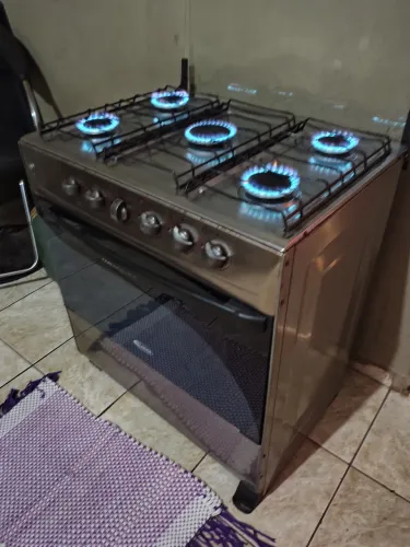 Fogão 5 bocas automático 390$ entrega grátis 
