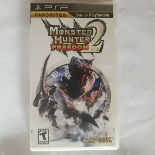 Monster Hunter Freedom 2 psp americano completo