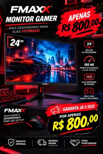 Semi-Novo Monitor Gamer 24"