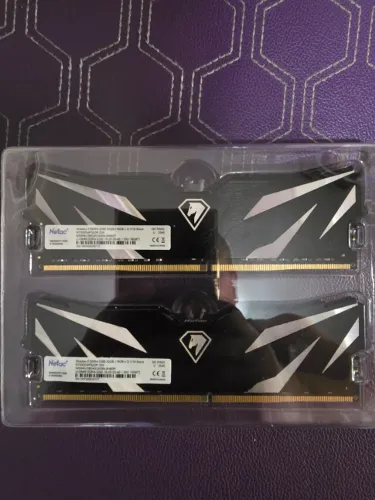 Memoria RAM DDR4 16GB 3200mhz CL16 (1x16GB) cada pente Netac Lacrada