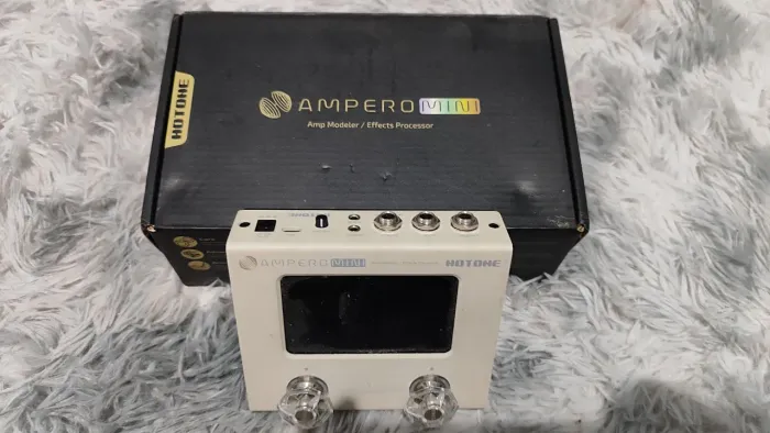 Pedal ampero Mini novo na caixa