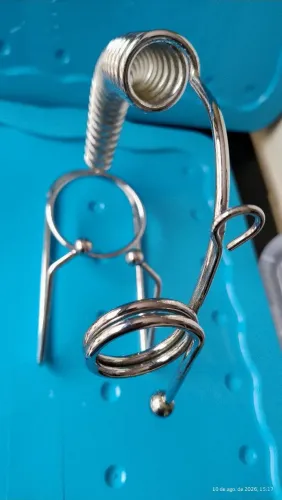 Suporte p/Vinho Espiral/Metal Cromado