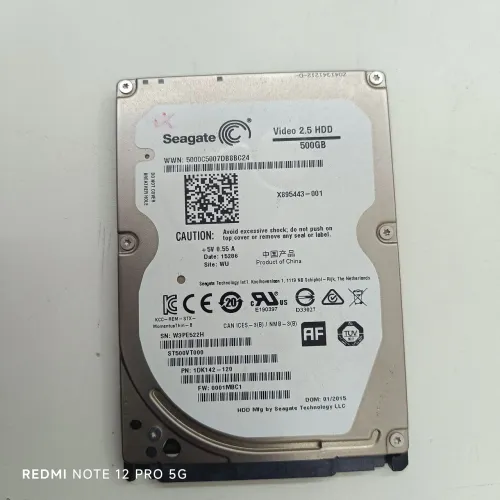 HD notebook Seagate 500 GB