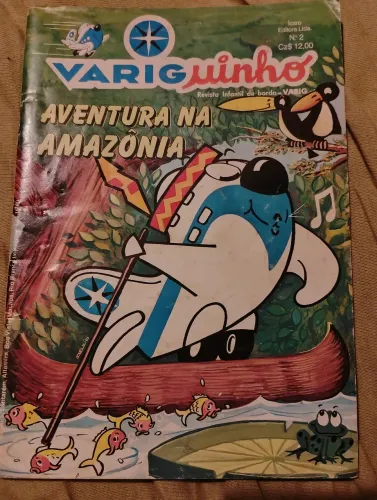 Revista gibi variguinho edição número 2 aventura na Amazônia completo raro