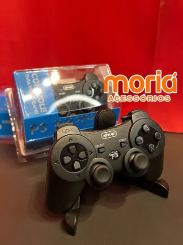 Controle PS3 PC Bluetooth e Cabo de Carregamento