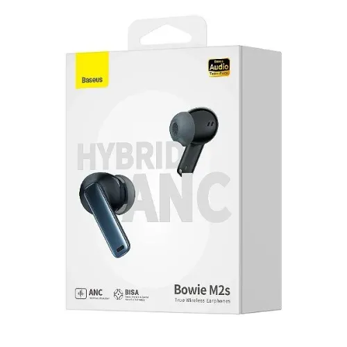 Fone baseus m2s preto tws bluetooh