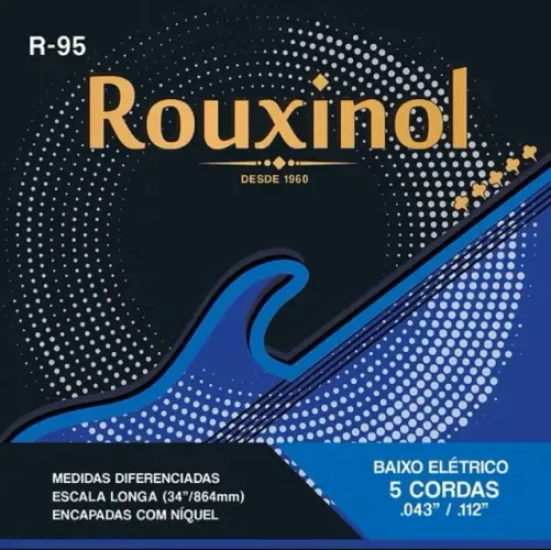 Cordas Baixo 5 Cordas 043 Rouxinol