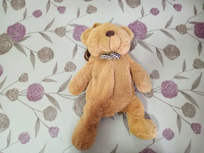 Mochila de ursinho de pelúcia