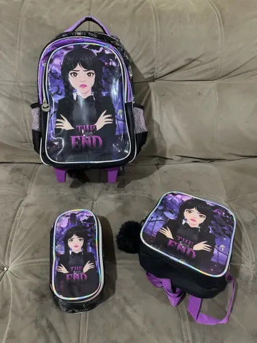 Conjunto de Mochila de Rodinha - Vandinha