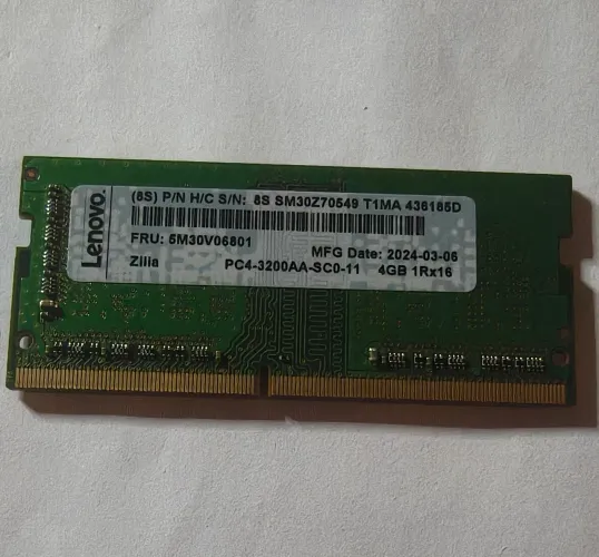 Memória RAM DDR4 Lenovo