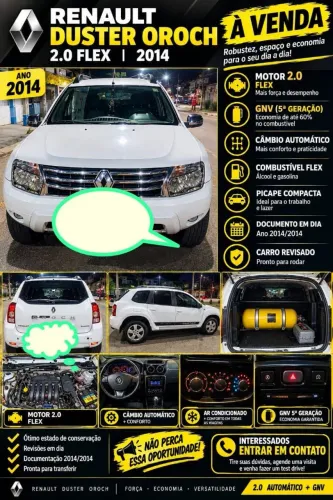 Renault Duster Dynamique 2.0 Hi-flex 16V Aut. 2015