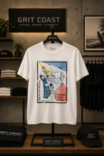 Camisa básica street wear estampa moderna e tecido comfortavel