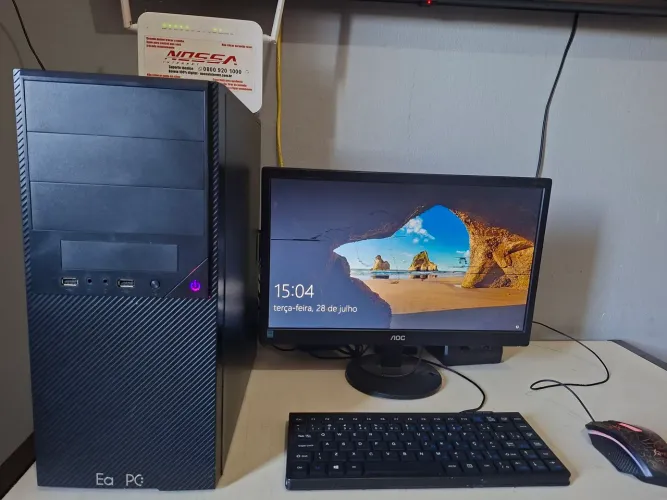 PC Completo Intel Core i5 3.10GHz | 8GB RAM | Monitor AOC | Windows 10