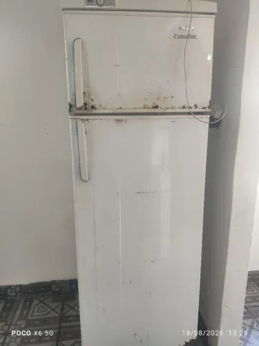 Vendo geladeira queimada 