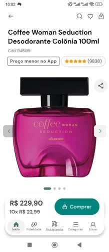 Vendo perfumes o Boticário