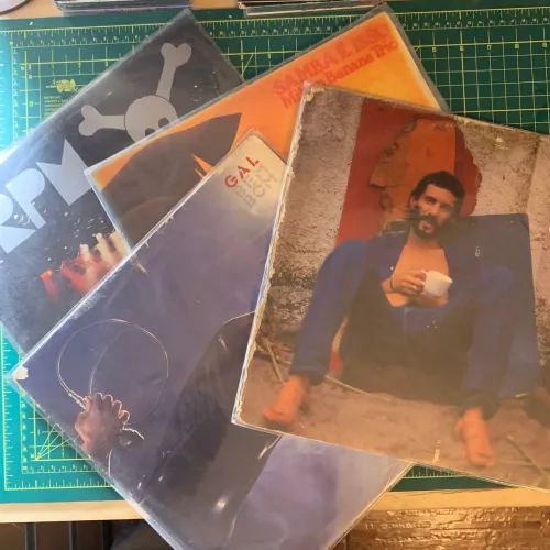 Lote de LP - Discos de Vinil - Gonzaguinha - Gal Costa - RPM - Milton Banana Trio