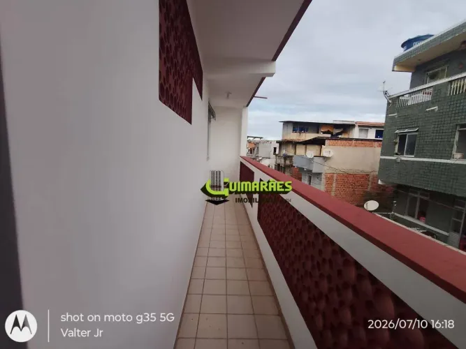 Apartamento com 2 dormitórios para alugar, 60 m² por R$ 1.150,00/mês - Massaranduba - Salv