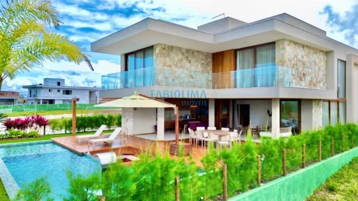 Casa alto padrão Alphaville Guarajuba, Bahia, Litoral Norte