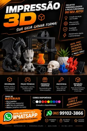 Impressão 3D