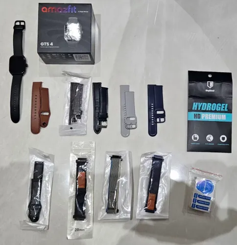 Amazfit GTS 4 Preto - Excelente Estado