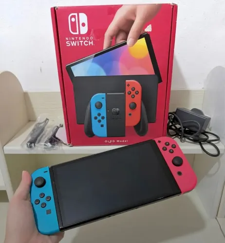 Nintendo switch OLED desbloqueado 