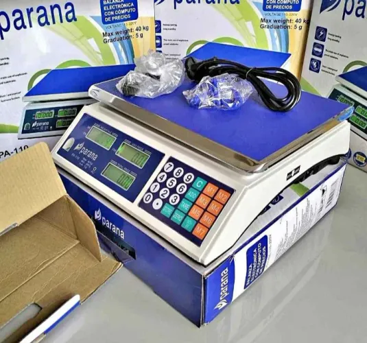Balança digital 40kg duplo visor promoção
