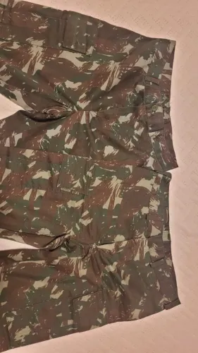 2 calças camufladas militar tamanho P