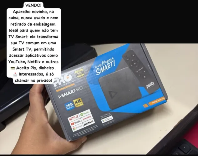 Vende se aparelho de tv novo