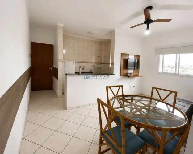 Apartamento à venda em Praia Grande no bairro Ocian, 1 dormitório, 1 vaga, 48m²