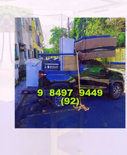 Frete para mudança em Coroado, Cidade Nova, Parque 10 e Aparecida!