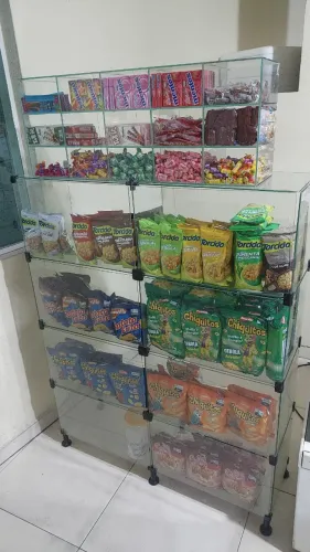 Prateleira de vidro
